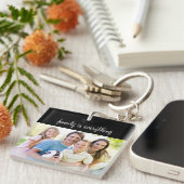 あなたの家族写真のキーホルダーを加えて下さい キーホルダー (正面右)