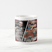 あなたの家族写真のマグを作成して下さい コーヒーマグカップ (中央)