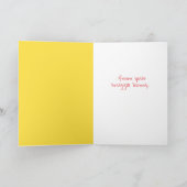 あなたの寄り添うバニーの子犬からの可愛いハッピーイースター カード (内部)