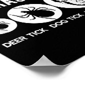 あなたの寄生虫のアンチトランプTシャツを知る ポスター (角)