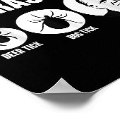 あなたの寄生虫を知る鹿ダニ犬ダニおもしろいドン ポスター (角)