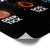 あなたの寄生虫を知る鹿ダニ犬ダニLunaダニ ポスター (角)