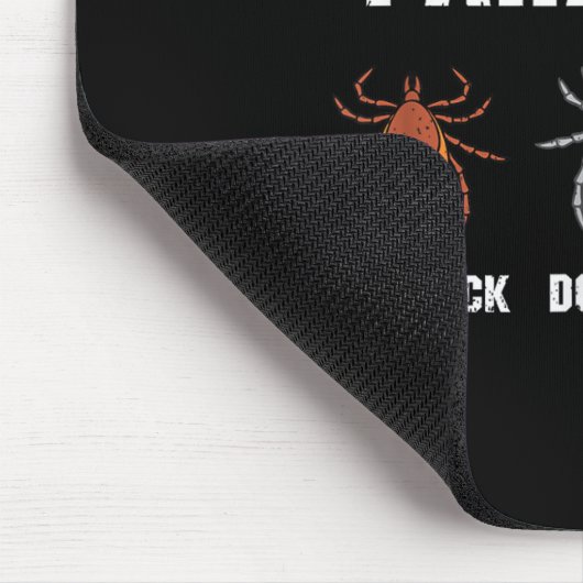 あなたの寄生虫を知る – おもしろいアンチトランプ マウスパッド (コーナー)