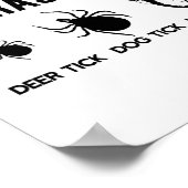 あなたの寄生虫アンチトランプTシャツファンを知る ポスター (角)