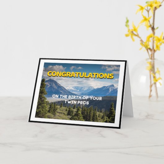 あなたの対のペーチの誕生のお祝い カード (黄色い花)