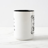 あなたの導感謝してい導と信仰のための素晴らしい指導者 ツートーンマグカップ (中央)