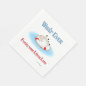 あなたの小さな子羊を浮かべるものは スタンダードランチョンナプキン (角)