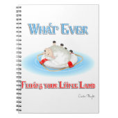 あなたの小さな子羊を浮かべるものは ノートブック (正面)