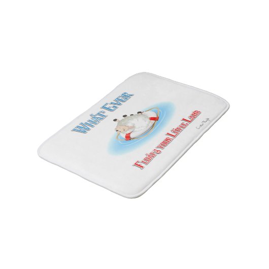 あなたの小さな子羊を浮かべるものは バスマット (アングル)