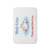 あなたの小さな子羊を浮かべるものは バスマット (正面縦)