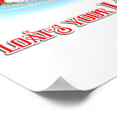 あなたの小さな子羊を浮かべるものは ポスター (角)