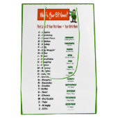 あなたの小妖精や小人の名前は何ですか。  ギフトバッグ (裏面)