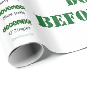 あなたの小妖精や小人の名前は何ですか。 クリスマスのギフト用包装紙 ラッピングペーパー (ロールコーナー)