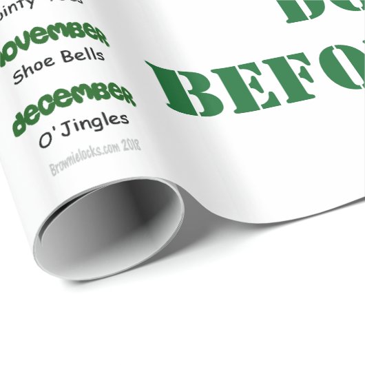 あなたの小妖精や小人の名前は何ですか。 クリスマスのギフト用包装紙 ラッピングペーパー (ロールコーナー)