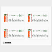 あなたの小妖精や小人名は?シール 長方形シール (シート)