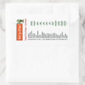 あなたの小妖精や小人名は?シール 長方形シール (バッグ)