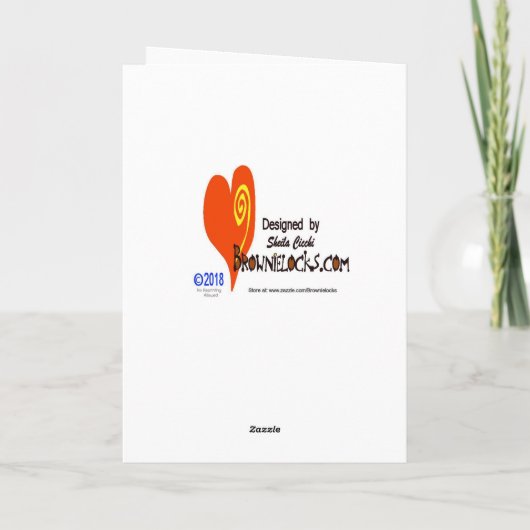 あなたの小妖精や小人名クリスマスカードは何にカスタマイズする! カード (裏面)