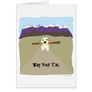 あなたの尾犬-魅力の足--を振って下さい