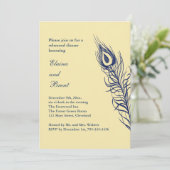 あなたの尾羽のリハーサルディナーイエローを振る 招待状 (スタンド正面)