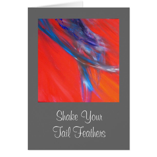 あなたの尾羽を揺すって下さい (正面)