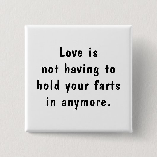 あなたの屁を保持して下さい 缶バッジ (正面)