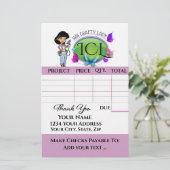 あなたの巧妙な請求書 (スタンド正面)