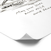 あなたの希望は野生走で自由であり得る – 感動的 ポスター (角)