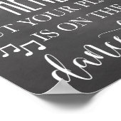 あなたの席を見つける結婚こちらポスターのサイン・カード8x10 ポスター (角)