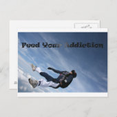 あなたの常習を食べ物を与えて下さい ポストカード (正面/裏面)