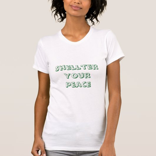 あなたの平和を守る Tシャツ (正面)
