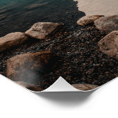 あなたの平和、美しい、落ち着いた光沢を見つける ポスター (コーナー)