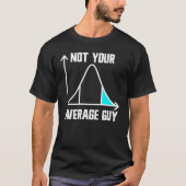 あなたの平均的な男ではないAPSTATS男性のAP統計 Tシャツ (正面)
