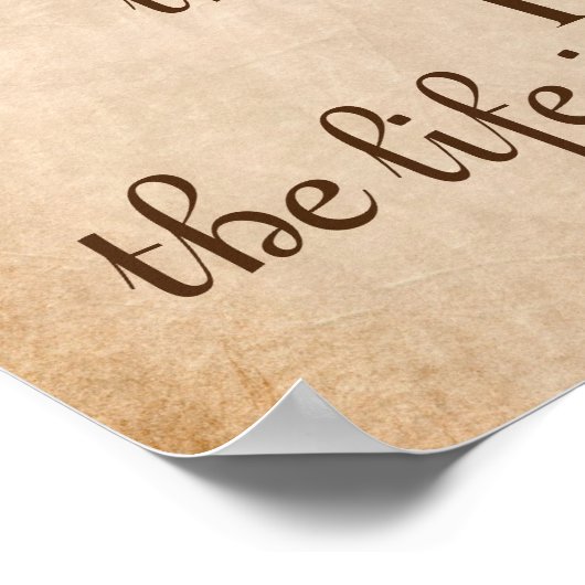 あなたの年の引用文の人生感動的 ポスター (角)