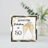 あなたの年齢の誕生日カードで素晴らしい シーズンカード (スタンド正面)