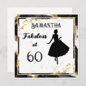 あなたの年齢の誕生日カードで素晴らしい シーズンカード (正面/裏面)