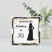 あなたの年齢の誕生日カードで素晴らしい シーズンカード (スタンド正面)