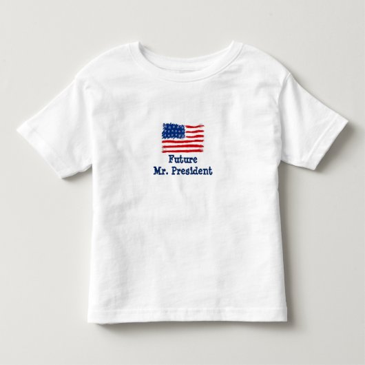 あなたの幼児のための未来の大統領 トドラーTシャツ (正面)