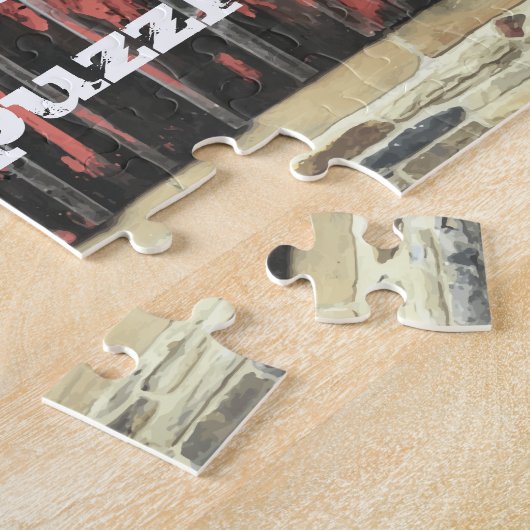 あなたの引用文ことわざフレーズバーンウッドファミリーギフトを追加 ジグソーパズル (側面)