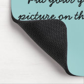 あなたの引用文を置きますか、このmousepaで…示しますか、または描いて下さい マウスパッド (コーナー)