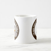 あなたの当然のプロモーションのお祝い コーヒーマグカップ (中央)