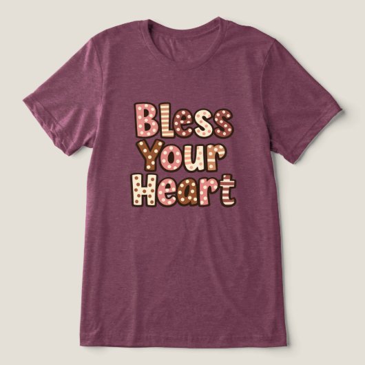 あなたの心に祝福を トライブレンドTシャツ (デザイン正面)