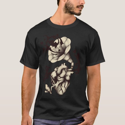あなたの心に耳を澄ます Tシャツ (正面)