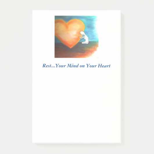 あなたの心のポスト・イットを休ませて下さい ポストイット (正面)