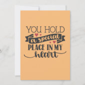 あなたの心の中で特別な場所を占めている シーズンカード (正面)