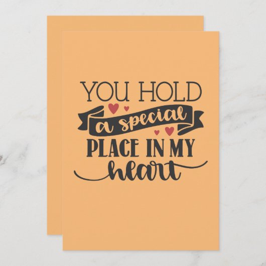 あなたの心の中で特別な場所を占めている シーズンカード (正面/裏面)