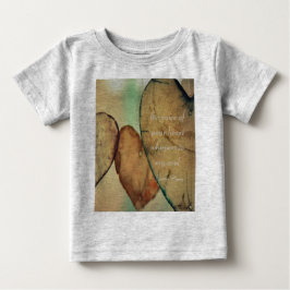 あなたの心の声が私の魂にささやく ベビーTシャツ