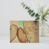 あなたの心の声が私の魂にささやく ポストカード (スタンド正面)