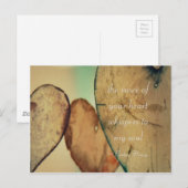 あなたの心の声が私の魂にささやく ポストカード (正面/裏面)