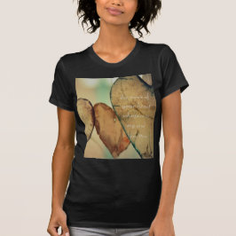あなたの心の声が私の魂にささやく Tシャツ