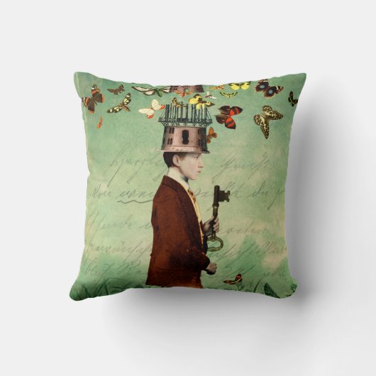 あなたの心の枕を放して下さい クッション (裏面)